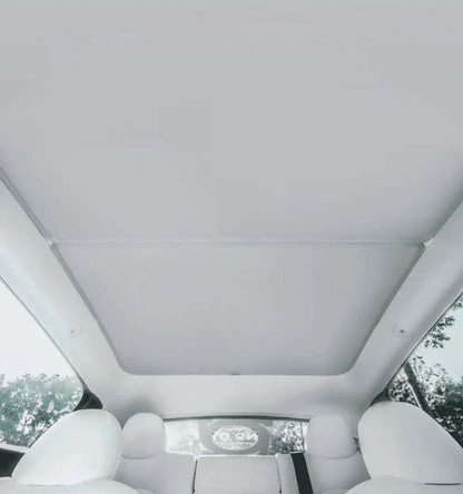 Tesla Model Y Panoramic Roof Sunshade UV Block Heat Reduction — Australia