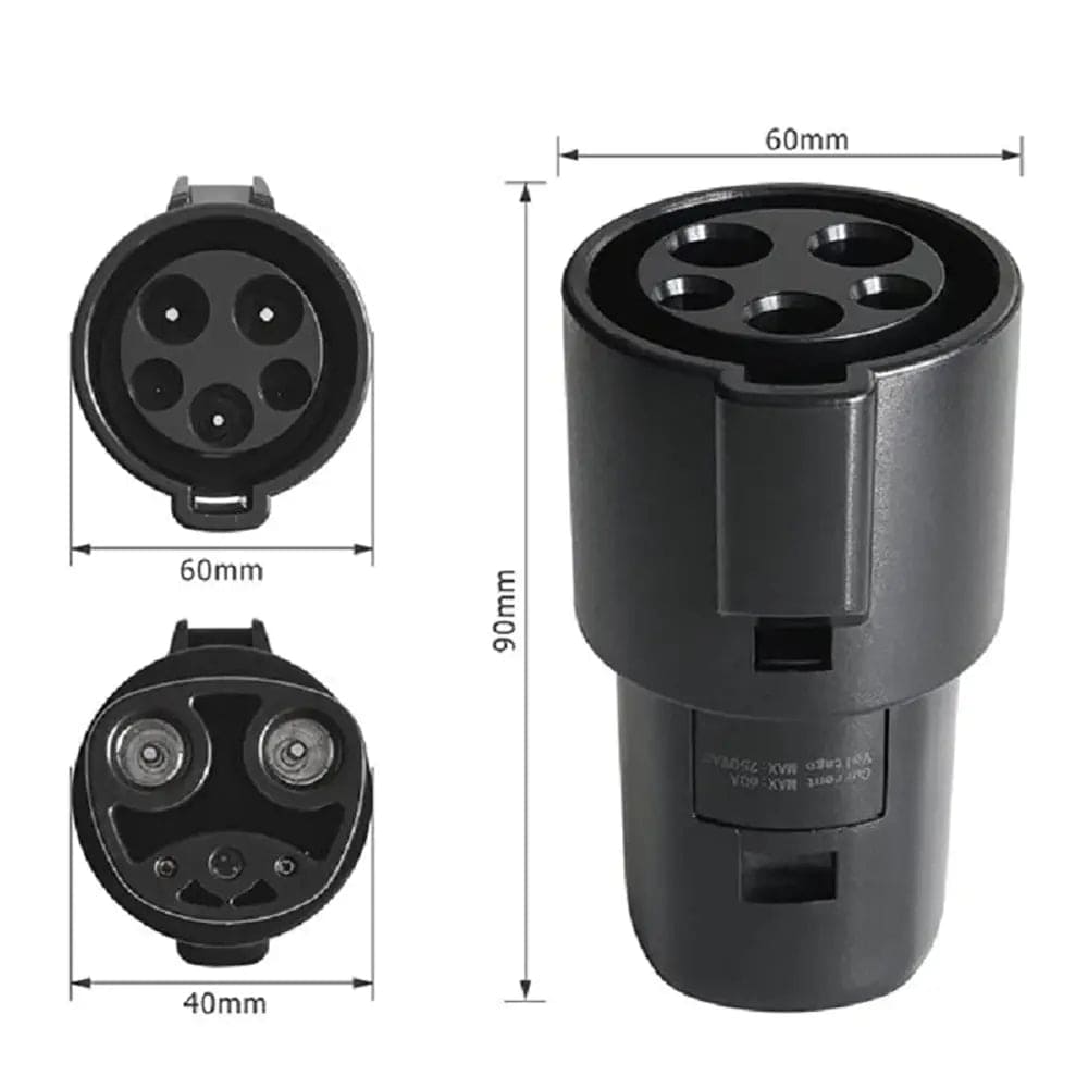 Type 1 to Tesla Adapter - Tes Accessories
